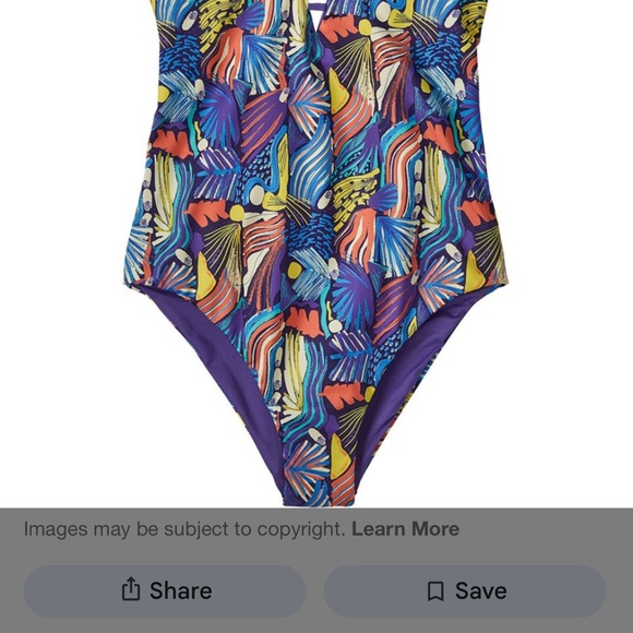 Patagonia Colorful One-Piece Swimsuit - Picture 2 of 8